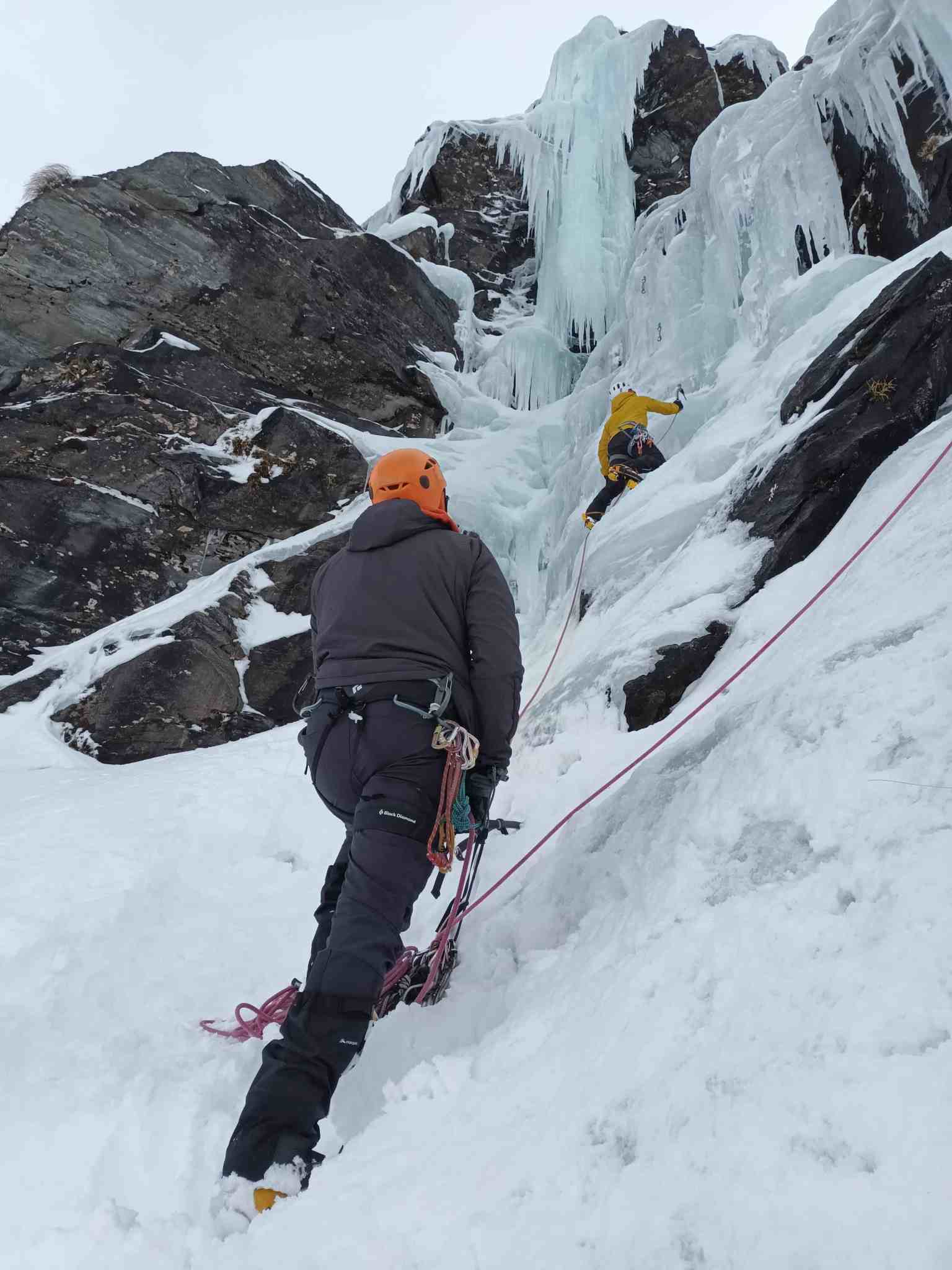 Wye Creek Ice Climbing