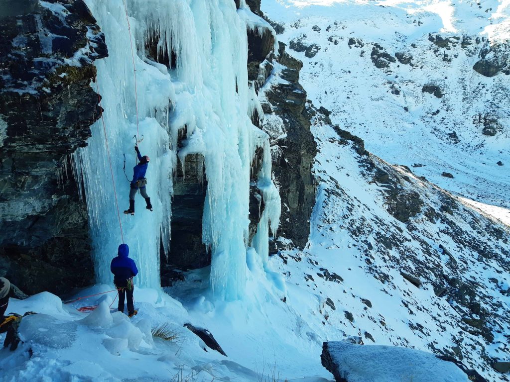 Remarkables Winter Climbing