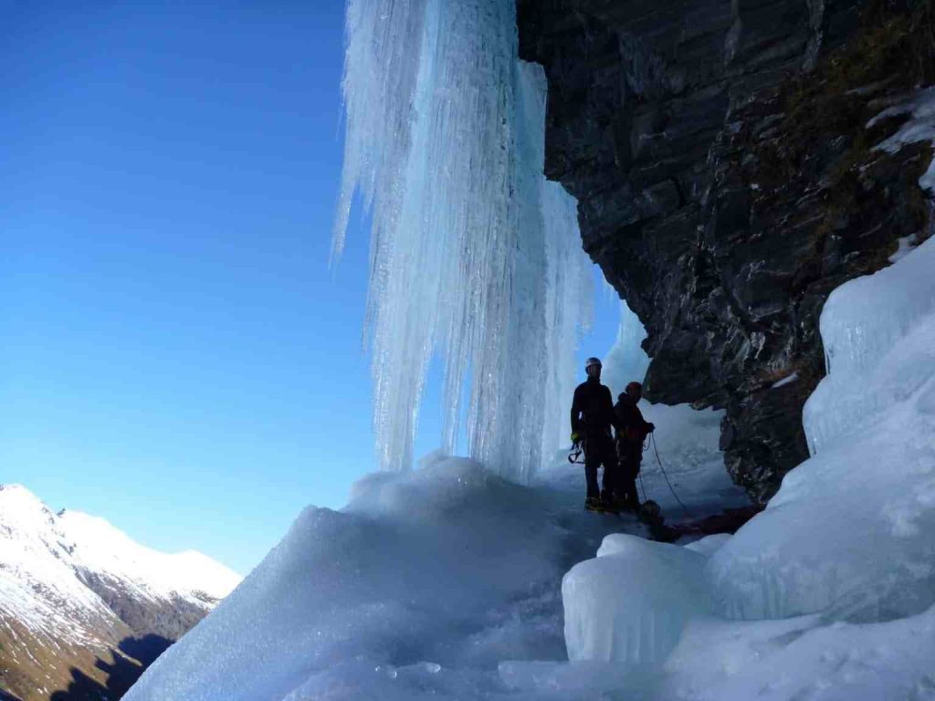 Remarkables Winter Climbing