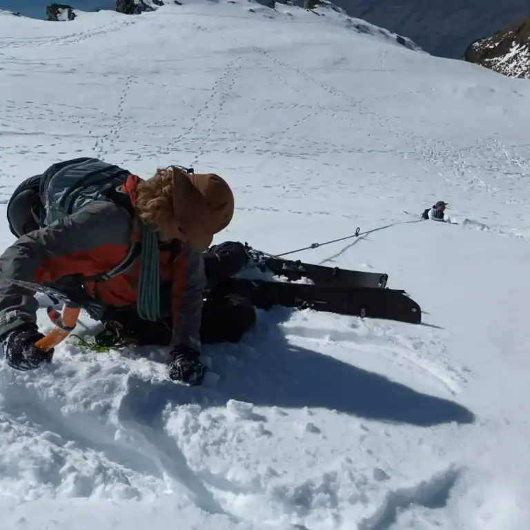 Wanaka Mountain Guides [] Glacier Travel and Crevasse Rescue Course